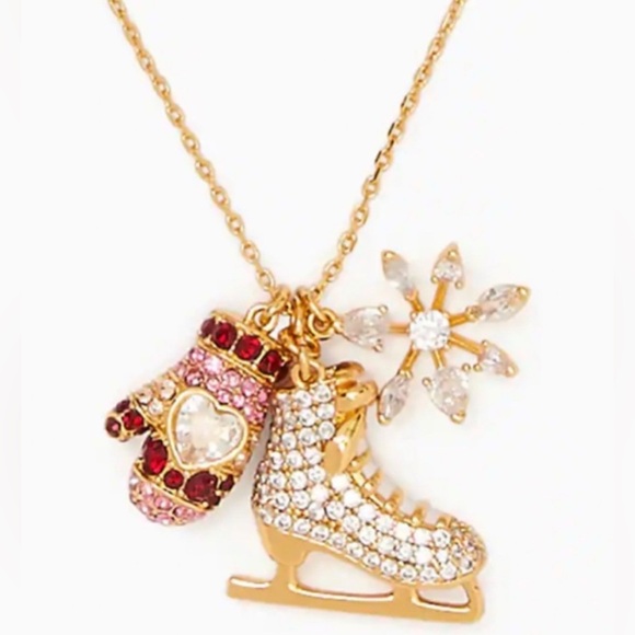Kate Spade Snowflake Earring and Necklace Bundle - Picture 6 of 6